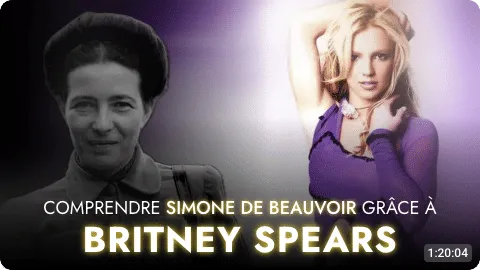 Une vignette "Comprendre Simone de Beauvoir grâce à Britney Spears".